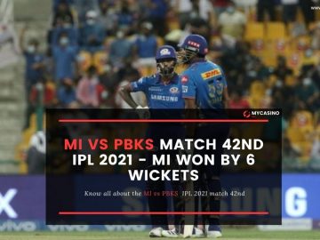 MI vs PBKS Match 42nd IPL 2021