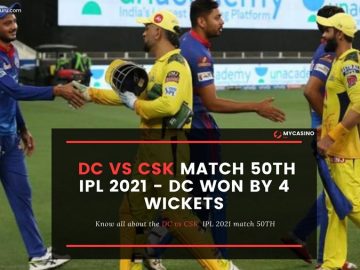 DC vs CSK Match 50th IPL 2021
