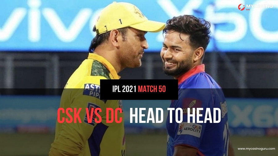 CSK vs DC Head to Head IPL 2021