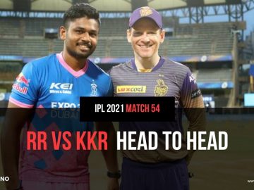 KKR vs RR Head to Head IPL 2021