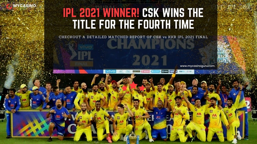 IPL 2021 Winner - CSK vs KKR IPL final
