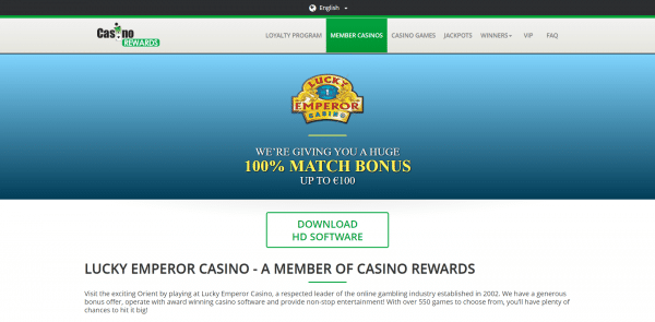 Daftar Lucky Emperor Casino NZ