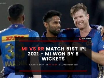 MI vs RR Match 51st IPL 2021